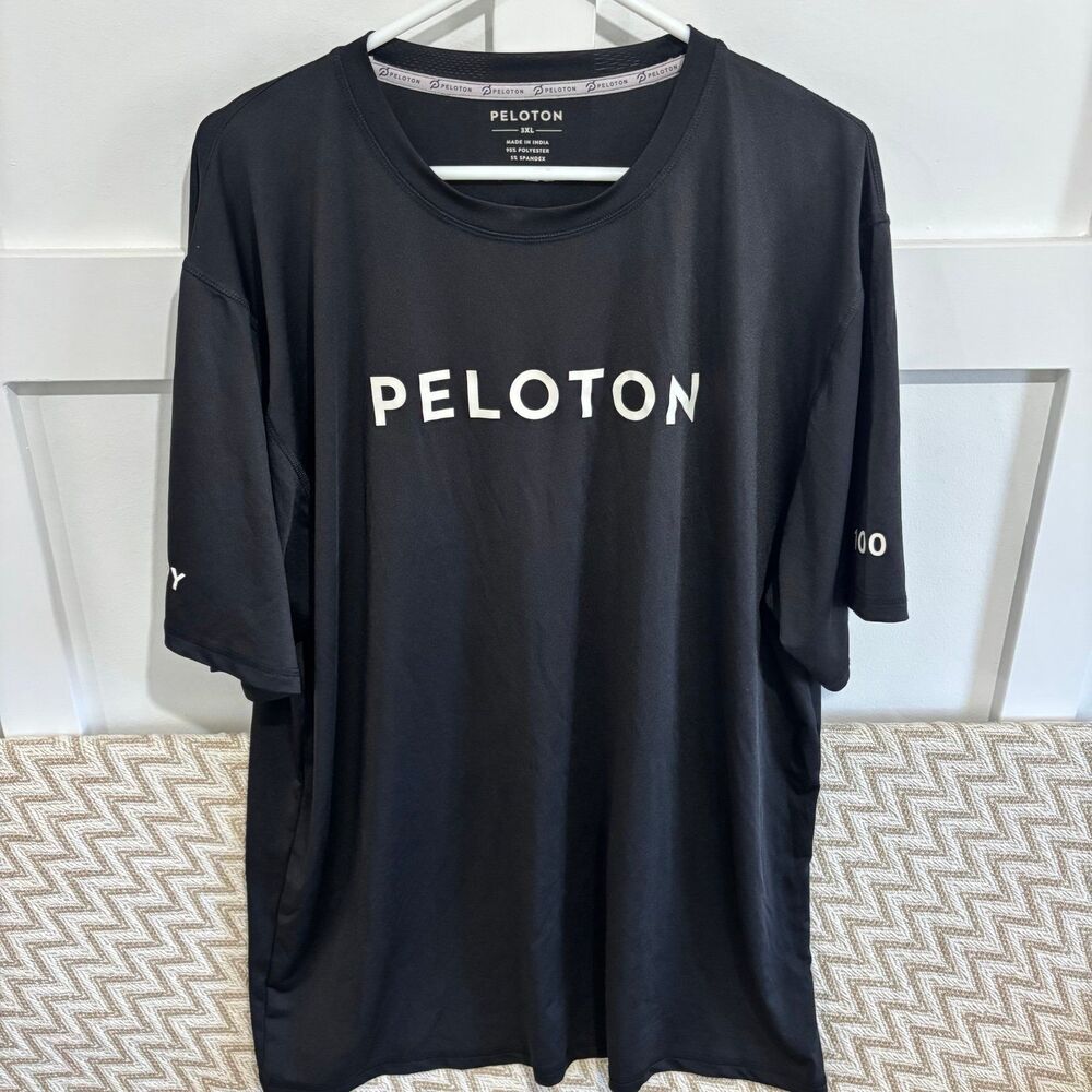 Peloton Century Club 100th Ride Graphic Short Sleeve Performance Shirt